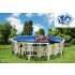 Piscine Ronde BOSQUE Acier 460 x H 120cm 