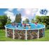 Piscine Ronde MUR Acier 460 cm x H 120cm