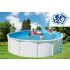 Piscine Ronde CANARIAS Acier 640cm x H 120 cm