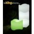 Assise Decoration Lumineuse POOF 47 cm x H 37 cm 