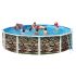 Piscine Ronde MUR Acier 350 cm x H 120cm