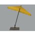 Parasol Déporté ALLEGRO Dralon 260x260 cm
