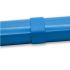 Cache Bleu pour le rail supérieur Combi de piscine acier