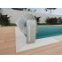 Volet roulant Hors sol électrique BALI pour piscine rectangulaire 420x320cm