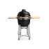 Kit de Barbecue Kamado XL Noir 130x121x73cm