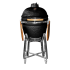 Kit de Barbecue Kamado XL Noir 130x121x73cm