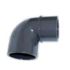 Raccord PVC Coude 90° 75x75/63 - PN 16