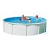 Piscine Ronde CANARIAS Acier 350 cm x H 120 cm + Kit d'été