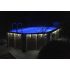 Piscine bois UBBINK TONGA 610x400x120cm Liner Bleu 