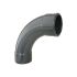 Raccord PVC Courbe 90° injectée 125mm - PN 16 femelle à coller