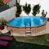 Kit Piscine Béton Aspect Bois Allongé 635x472x130cm