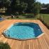 Kit Piscine Béton Aspect Bois Allongé 787x472x143cm