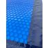 Bâche à bulles 400μ Bleu pour piscine rectangulaire 720x400 cm