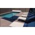 Piscine Bois Luxe Rectangulaire avec Escalier 420x320x145cm