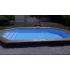 Piscine Bois Lola Octogonale Allongée avec Escalier 541x336x131cm