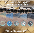 Piscine bois UBBINK PREMIUM avec Plage immergée + Escalier 555x300x140cm Liner Relief 3D