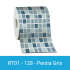 Liner mosaïque 75/100 pour Kit Piscine Béton Aspect Bois Allongé 635x472x130cm