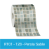 Liner mosaïque 75/100 pour Kit Piscine Béton Aspect Bois Allongé 787x472x143cm