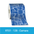 Liner mosaïque 75/100 pour Kit Piscine Béton Aspect Bois Allongé 635x472x130cm