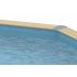 Piscine bois UBBINK LINEA 1100x500x140 Liner Bleu