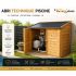 Coffre de Jardin en Bois TROCADERO 1200L
