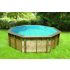 Piscine bois Ronde UBBINK OCEA 580x130cm