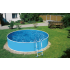 Piscine Acier Ronde Azuro ⌀240x90cm Bleu/Blanc