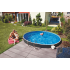 Piscine Acier Ronde Azuro aspect Osier ⌀360x120cm