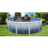 Piscine Ronde TRENCADIS Acier Décoration Mosaïque 350 x 120 cm