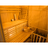 Sauna Traditionnel Sense 4 Places Pack complet