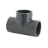 Raccord PVC Té 90° 140 mm PN 16 femelle à coller