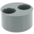 Raccord PVC évacuation Tampon Réduit Double MFF 100X40X40mm