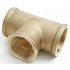 Raccord laiton té 90° femelle diamètre 3/4 -Pn25-