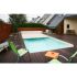 Volet roulant fixe pour piscine rectangulaire 420x320cm 