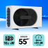Pompe à chaleur Wega 10 kW pour piscine de 55m3