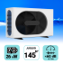 Pompe à chaleur Wega 26 kW Triphasée pour piscine de 105-145m3