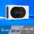 Pompe à chaleur Wega 6 kW pour piscine de 30m3