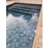 Piscine Bois Luxe Rectangulaire avec Plage immergée + escalier 420x320x131cm Pierre de Bali